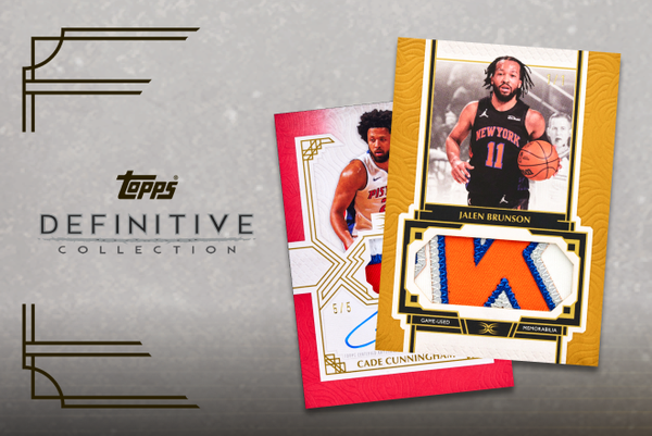 2025-26 Topps Definitive Basketball Checklist