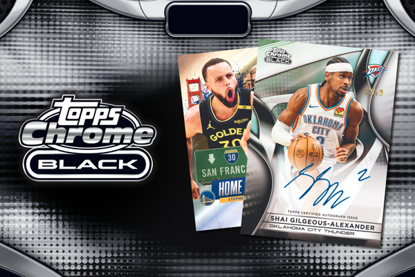 2025-26 Topps Chrome Black Basketball Checklist