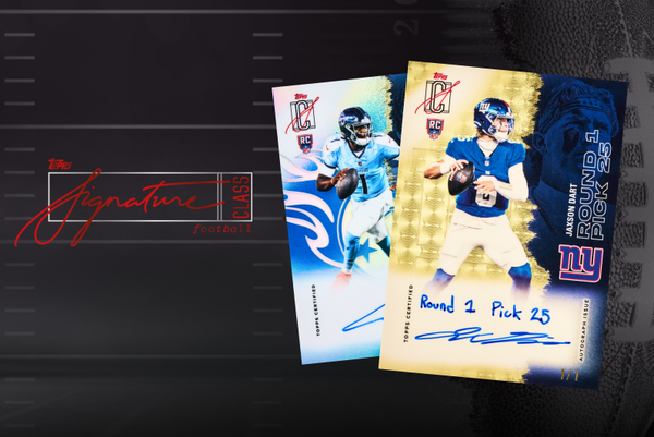 2025 Topps Signature Class Football Checklist