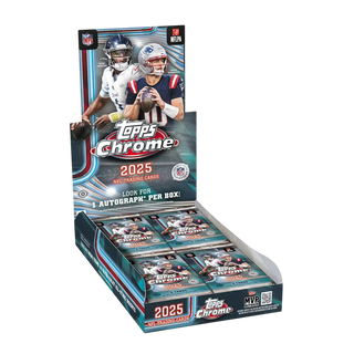 2025 Topps Chrome Football Hobby Box