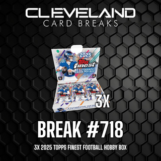 Break 718 - Topps Finest Football Hobby PYT Break