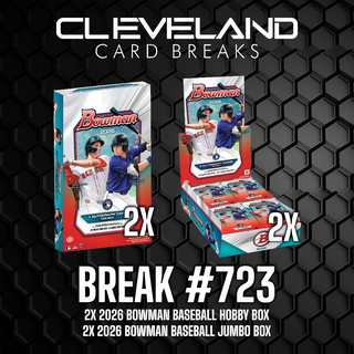 Break 723 - Bowman Baseball Jumbo/Hobby PYT Break