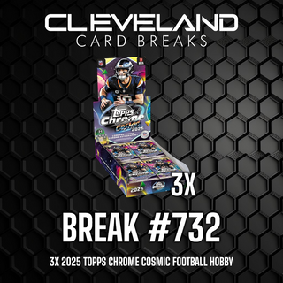 Break 732 - Topps Cosmic Football PYT Break