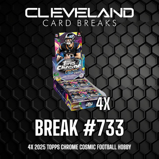 Break 733 - Topps Chrome Cosmic Football PYT Break
