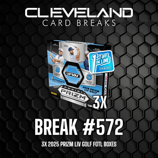 Break 572 - 3x 2025 Prizm LIV Golf FOTL Random Team Break