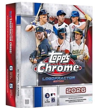 2026 Topps Chrome Logofractor Baseball Box